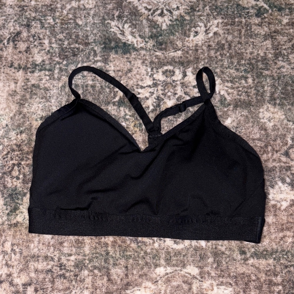 Black Women's Sports Bra